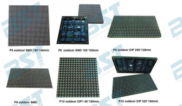 SMD2727 Outdoor Advertising LED Display , Large Outdoor LED Display Screens