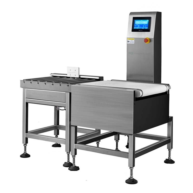 SUS304 Automatic Weighing Machine For Packaged Food Check Weight Of Various Products