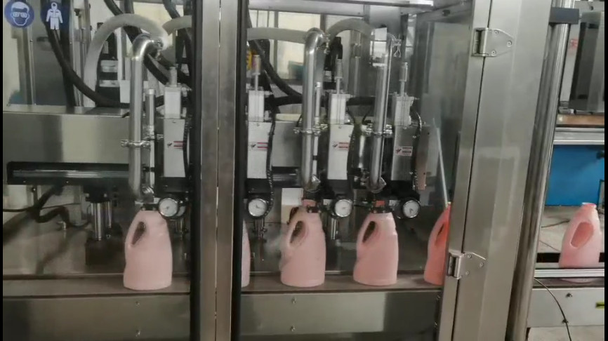 Quality GNC 5000ml Automatic Liquid Detergent Filling Machine Packing Control for sale