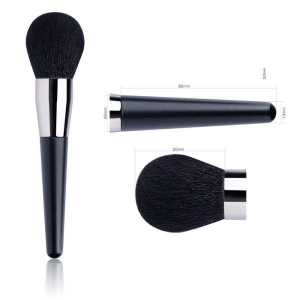 Durable 4PCS Kabuki Makeup Brush Set For Foundation Blending Blush Concealer