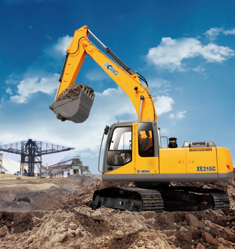 XCMG XE215C 21.5ton hydraulic Crawler Excavator  hydraulic price for sale
