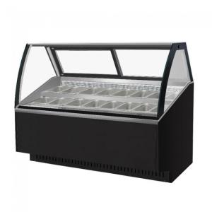 Quality Energy Saving Ice Cream Showcase Freezer Good Temperature Evenness for sale