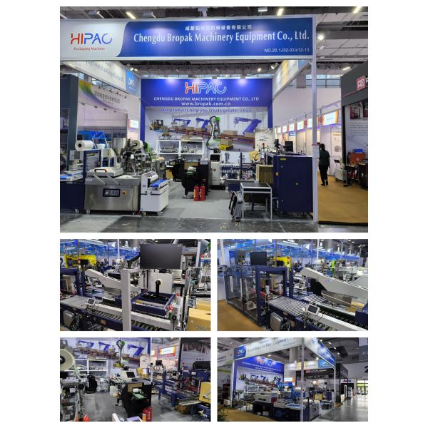 China Made Fully Automatic High-Accuracy Carton Packing line for Beverage and Apparel Packaging