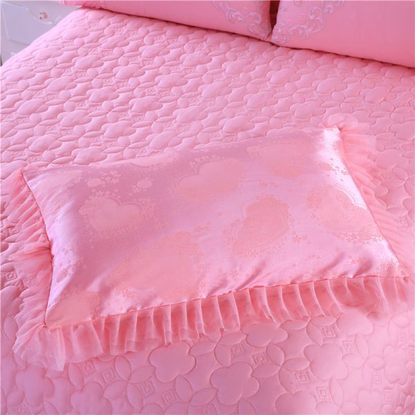 Modern Style 100% Organic Cotton Quilt Home Sheet Sets Comforter Bed Sheet 8 pcs Set Bed Cover PVC Bag