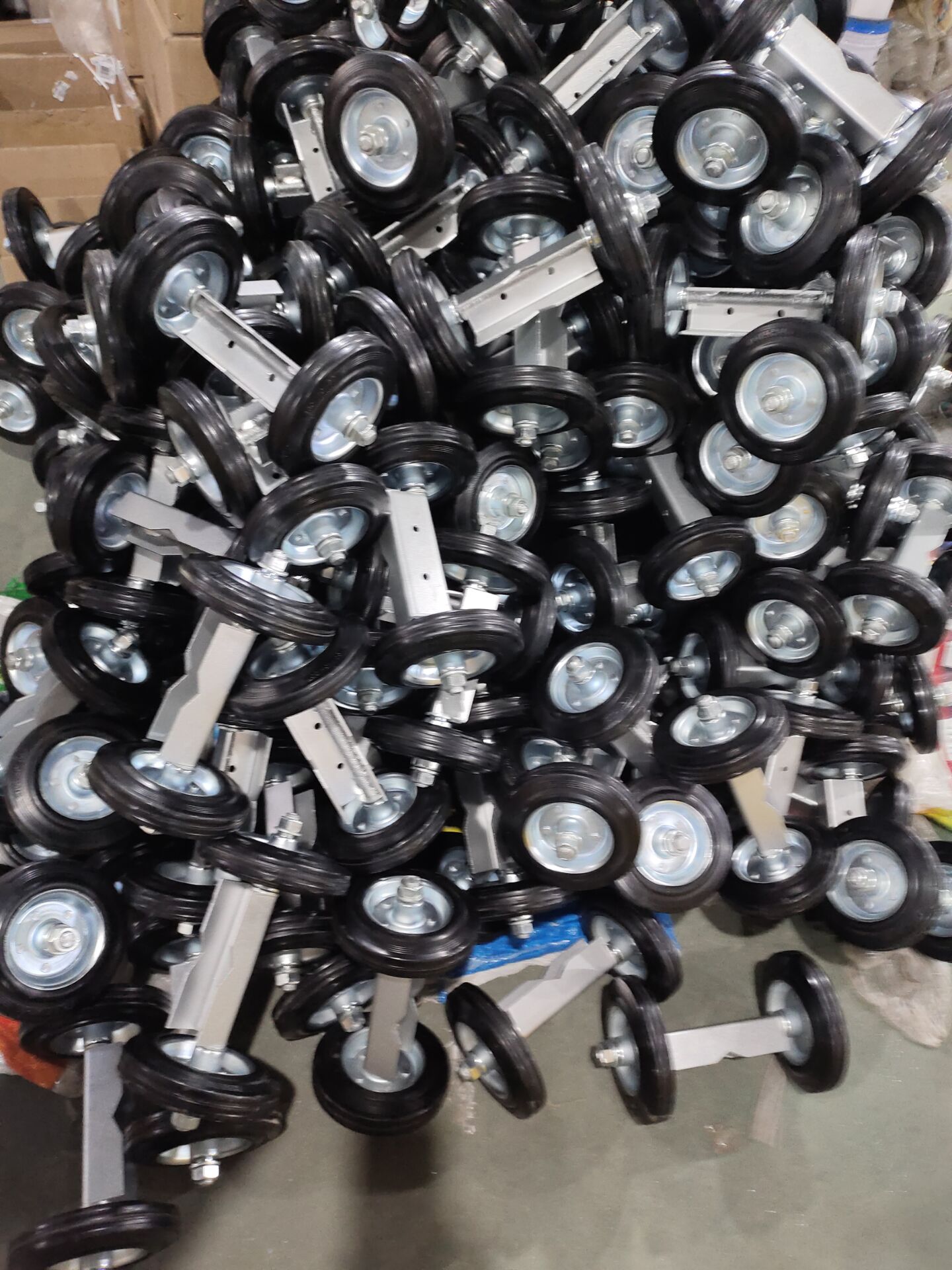 6" Rolling GATE Carrier Wheels For Chain Link Fence Rolling Gates Anti Rust