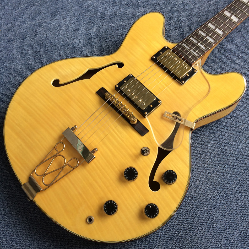 New style high quality hollow body jazz electric guitar
