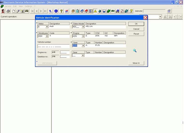 ELSAWIN 4.0 Automotive Diagnostic Software For Audi / VW / SKODA / SEAT