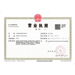 Shandong Xinwei Drilling Equipment Co., Ltd. Certifications