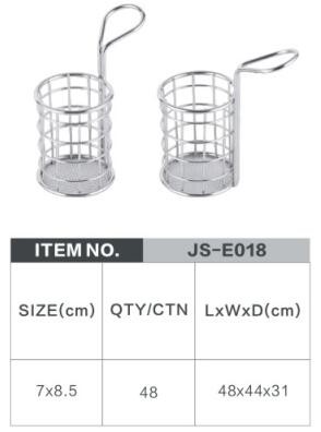 stainless steel cylinder mini chips frying basket fine mesh deep fat fryer