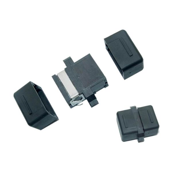 Zirconia Black Plastic housing Fiber Optic Adapter for MPO Cassettes