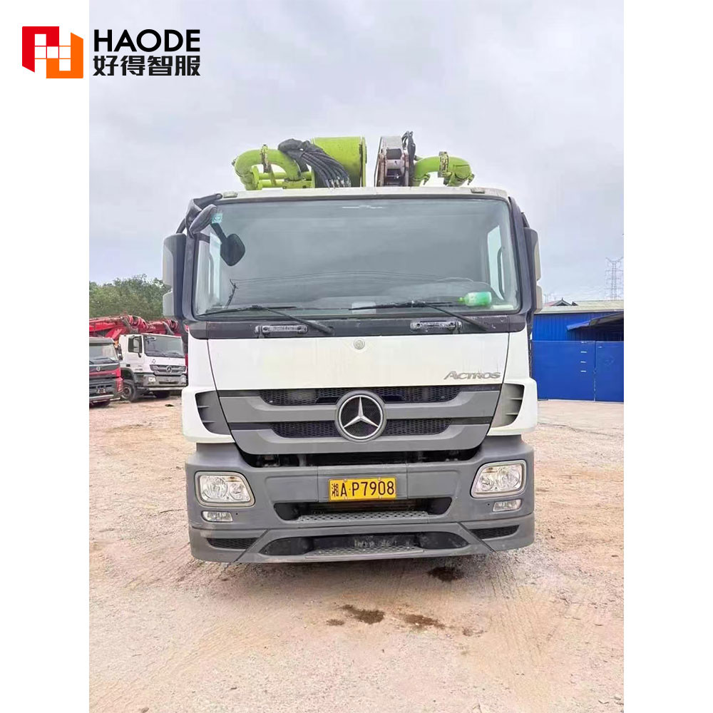 National VI 2020 November Zoomlion Shandeka 49m Used Concrete Mixer Pump Truck