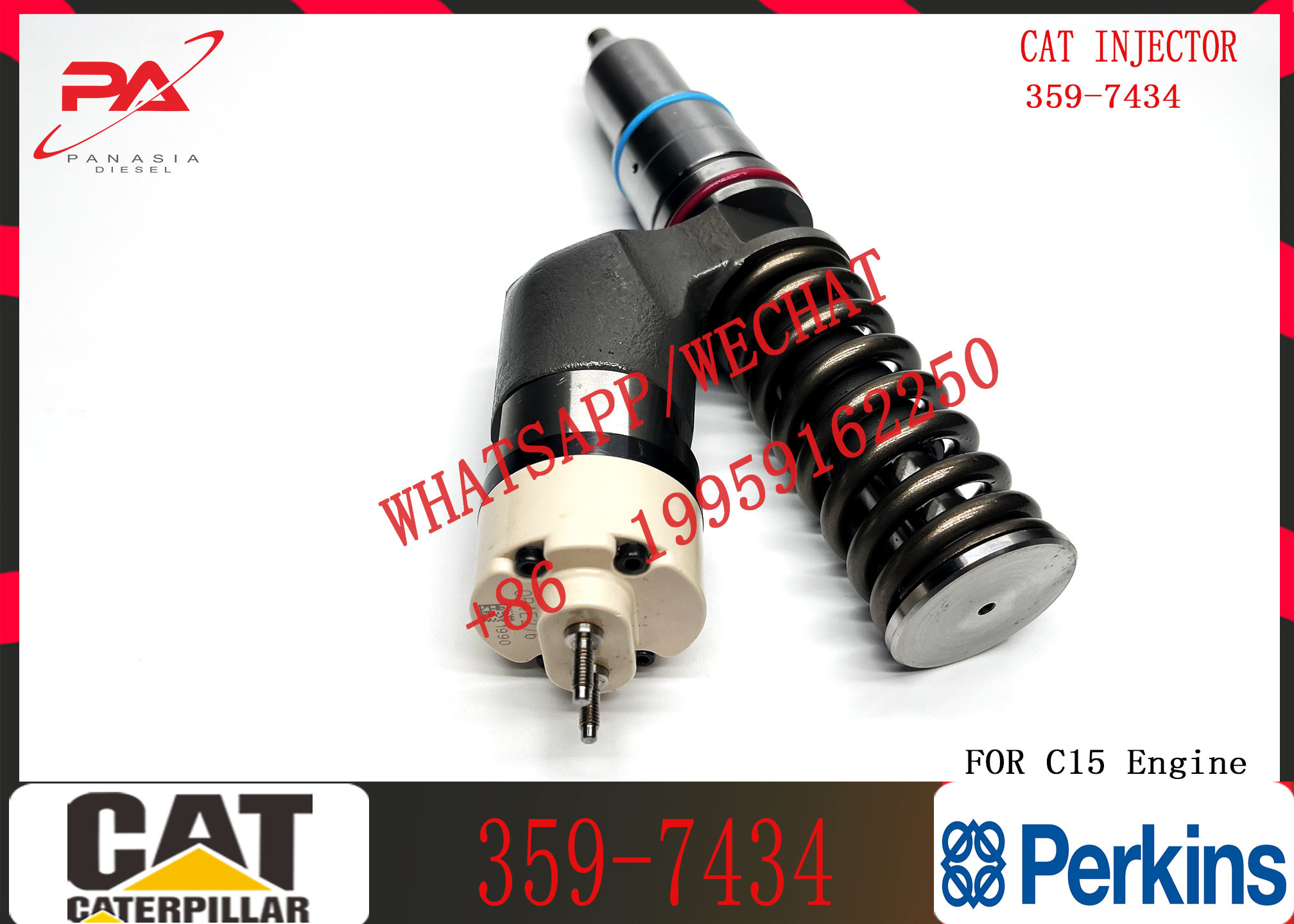 Common Rail Diesel Fuel Injector 359-7434 20R-1304 200-1117 211-0565 211-3022 211-3023 235-1403 244-7716