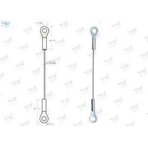 Quality Stainless Steel Wire Rope Sling Eyelet Steel Wire For Suspension Systems for sale