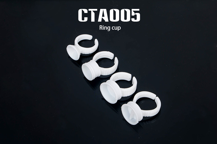 Disposable Pigment Ring Cup Tattoo Ink Cups For Permanent Makeup Tattoo