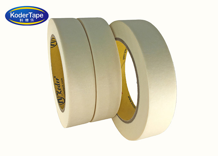 White Color Crepe Paper Panting Colored Masking Tape For General Purpose