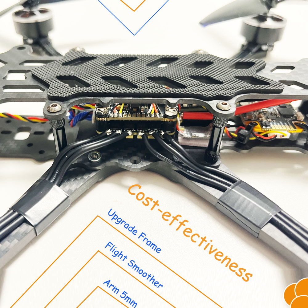 Mark4 V2 Carbon Fiber Frame Micro FPV Sports Drones Long Range Racing Drone Kit with 5 7 10 13 Inch VTX 2.5W RUSHFPV