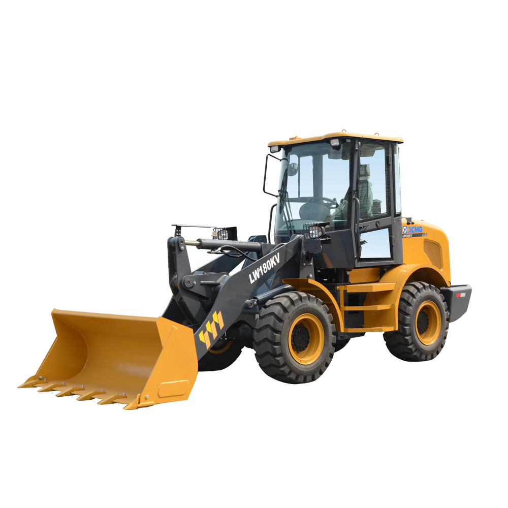 XCMG Official LW180KV 1.8ton mini small micro front wheel loader price for sale