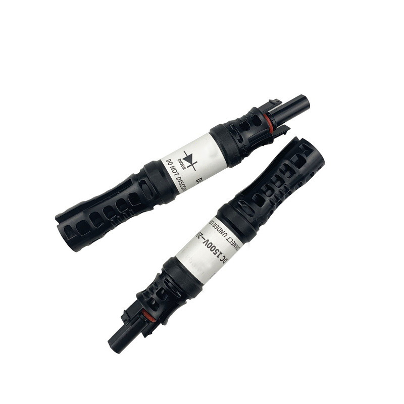 Quality Black Solar Diode Connector IP67 Waterproof 30A 6000V AC for sale
