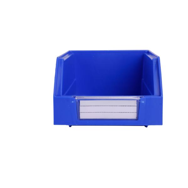 PP Classification Hanging Organization Crate Storage Plastic Shelf Bin Multi Function Stackable Solid Box