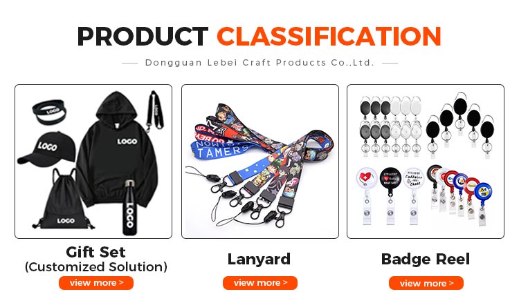 Work Clip Retractable Badge Reels Tactical Id Holder Key Ring Keychain