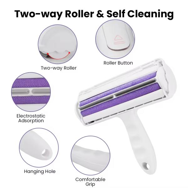 Plastic Pet Cleaning Tools Custom Logo Dog Lint Rollers Reusable