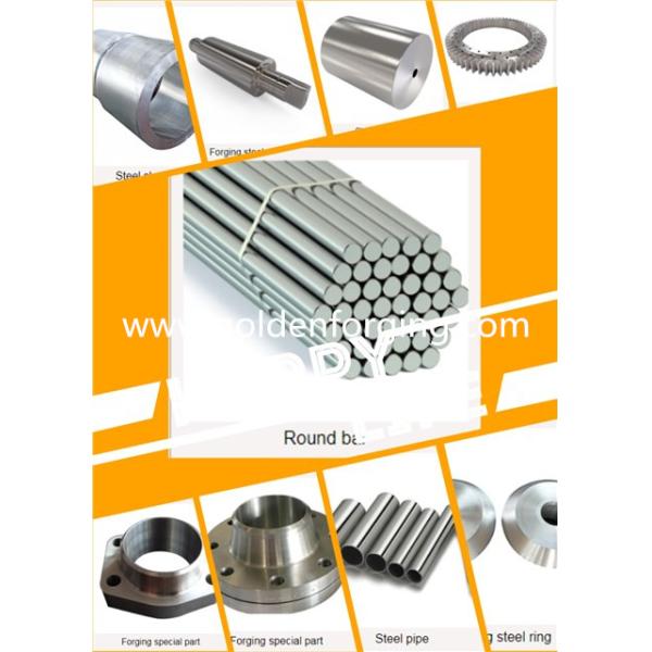 Custom S355 St52 A36 Steel Precision Mechanical Forged Gear Blank Used In Mining Machinner