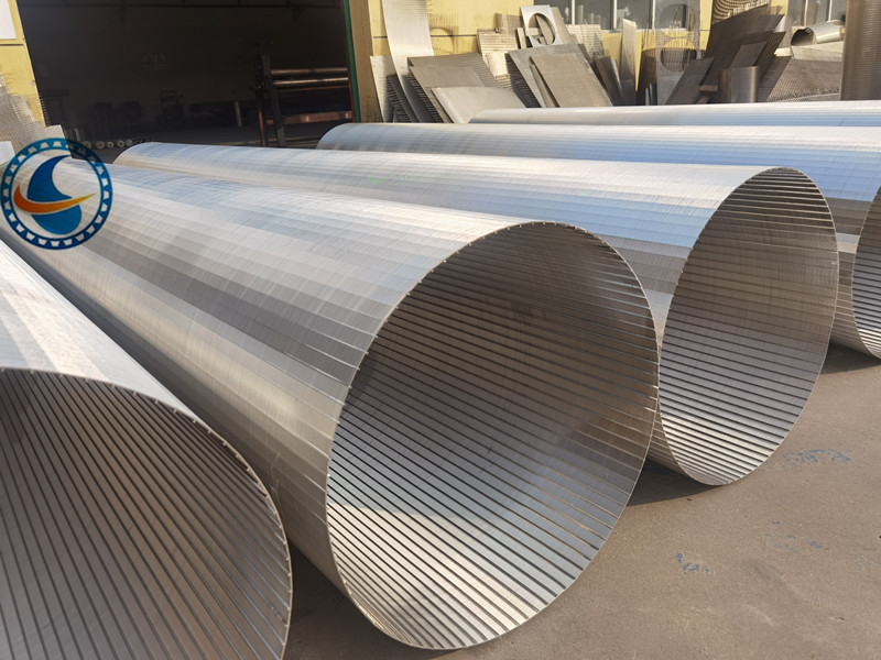 316l Stainless Steel Profile Wire CIQ Rotary Drum Screen Cylinders
