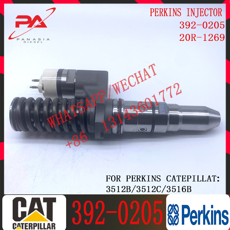 Diesel Fuel Injector 386-1752 386-1766 392-0205 FOR C-A-Terpillar Engine 3508B/3512B/3516B