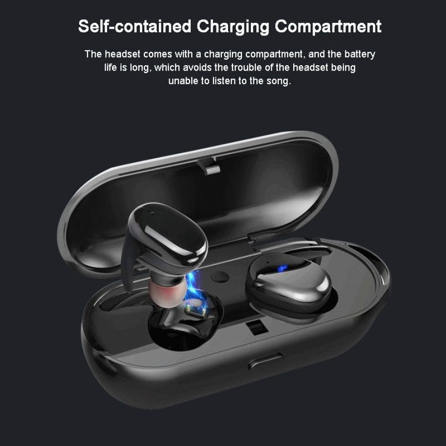 True Wireless Headphones Tws Bluetooth Earphones Headset T2c Cordless Headphone Mini Sports Earbuds Music Handsfree for Phones