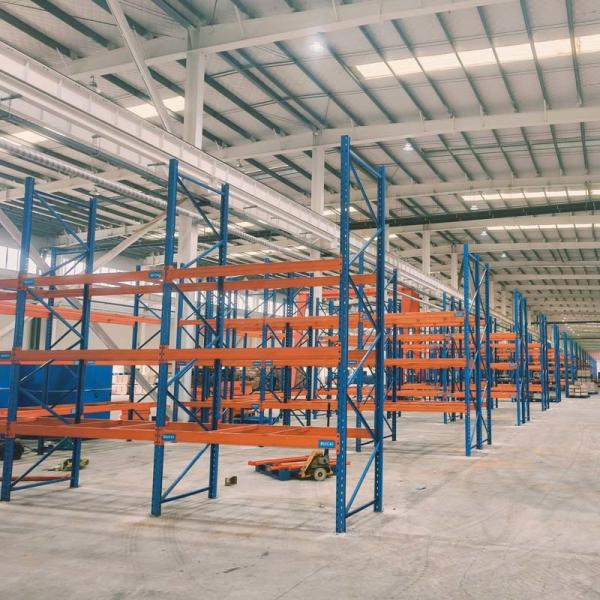 Customized Depth Warehouse Pallet Racking Large Capacity Inventory Storage Racks