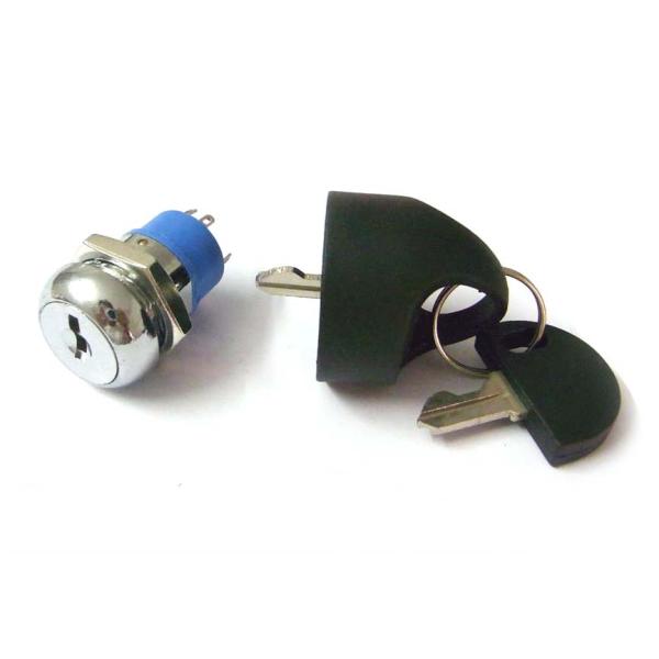 Zinc Alloy Flat Key Switch Lock for Old People Electric SCooter with Water cover key Zinc Alloy Flat Key Switch Lock for Old People Electric SCooter with Water cover key