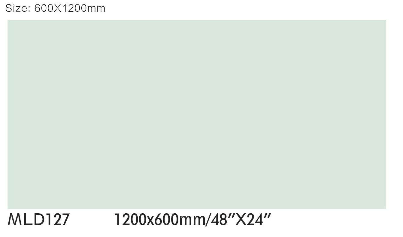 Green 120x60cm Outside Wall Antique Tiles And Retro Soft Glazed Porcelain Tile For Hotel And Office