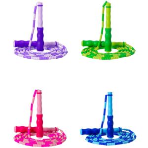 Beaded Jump Rope For High Intensity Workouts Tangle-Free Fitness Soft Beaded