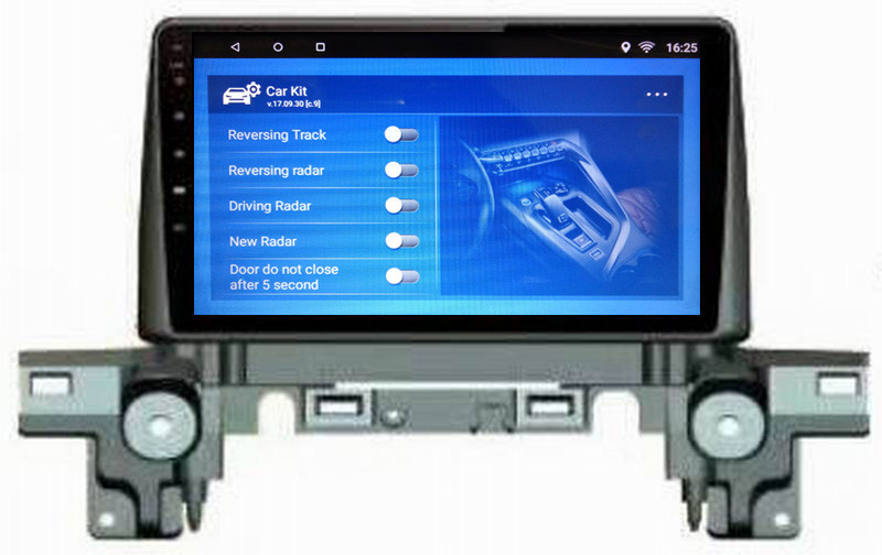 Ouchuangbo car radio head unit stereo android 6.0 for Mazda CX-5 2017 with bluetooth SWC BT AUX 4 Cores wallpaper.