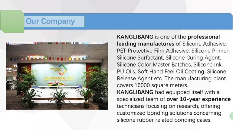 Kanglibang Silicone Rubber Masterbatch FDA Approved for HTV Food Molds Compression Processing