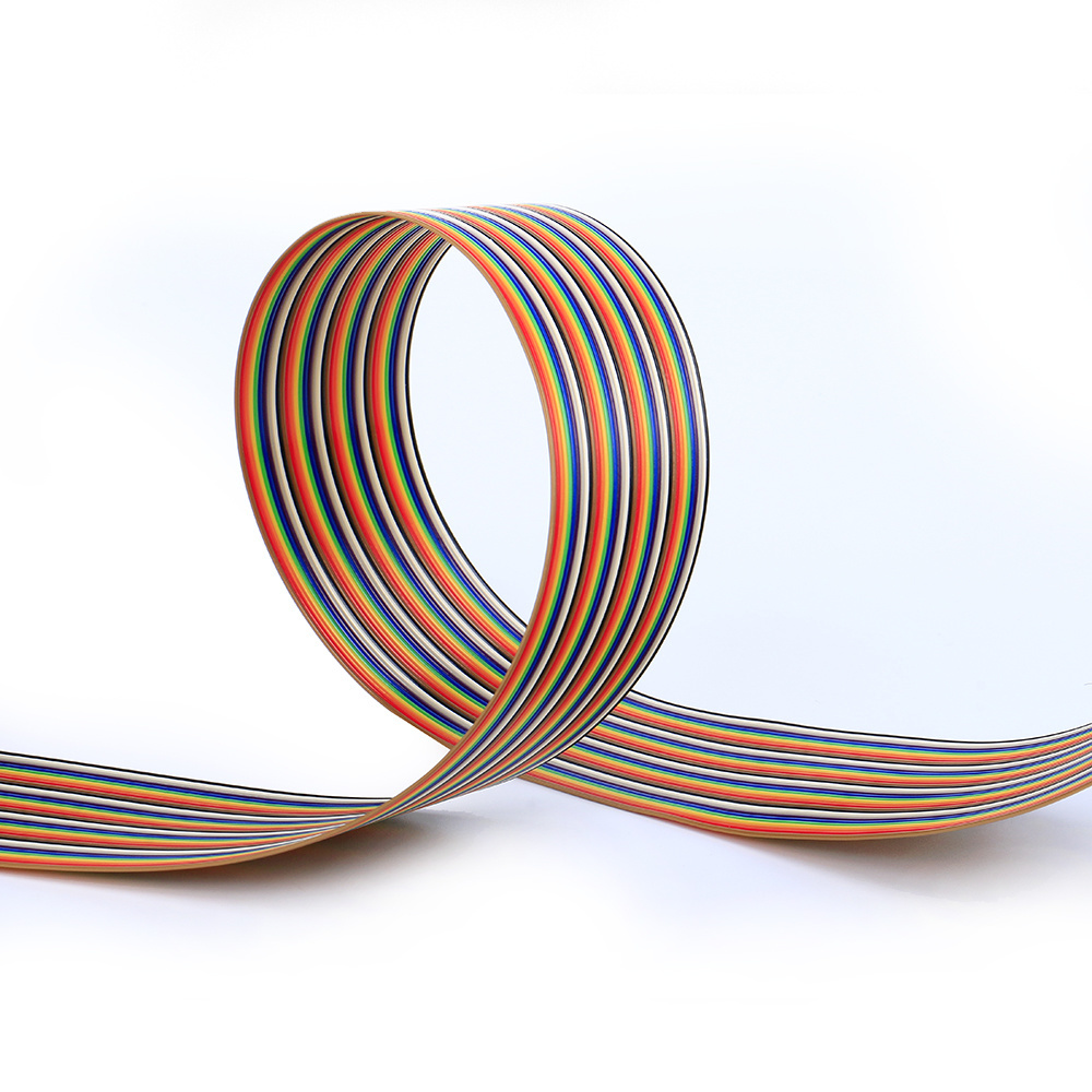 8/10/14/16/20/40/50 Pin Extension Data Cable Flat Ribbon Cable with Red Edge