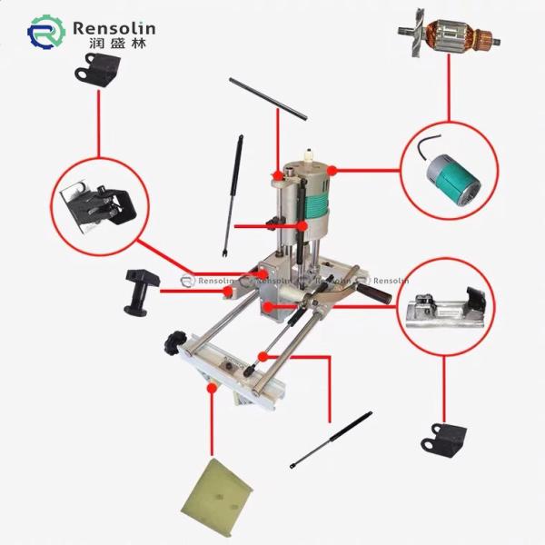 18mm Configuration Woodworking Machinery Portable Door Lock Hole Mortising Machine