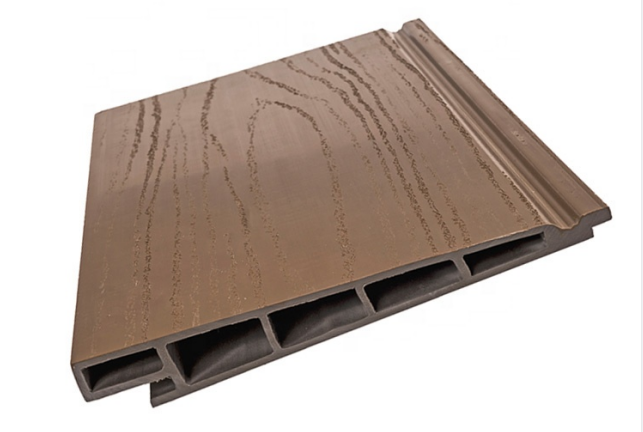 PVC Modern Design Wood Composite Plastic Waterproof Siding Panel for Outdoor Wall