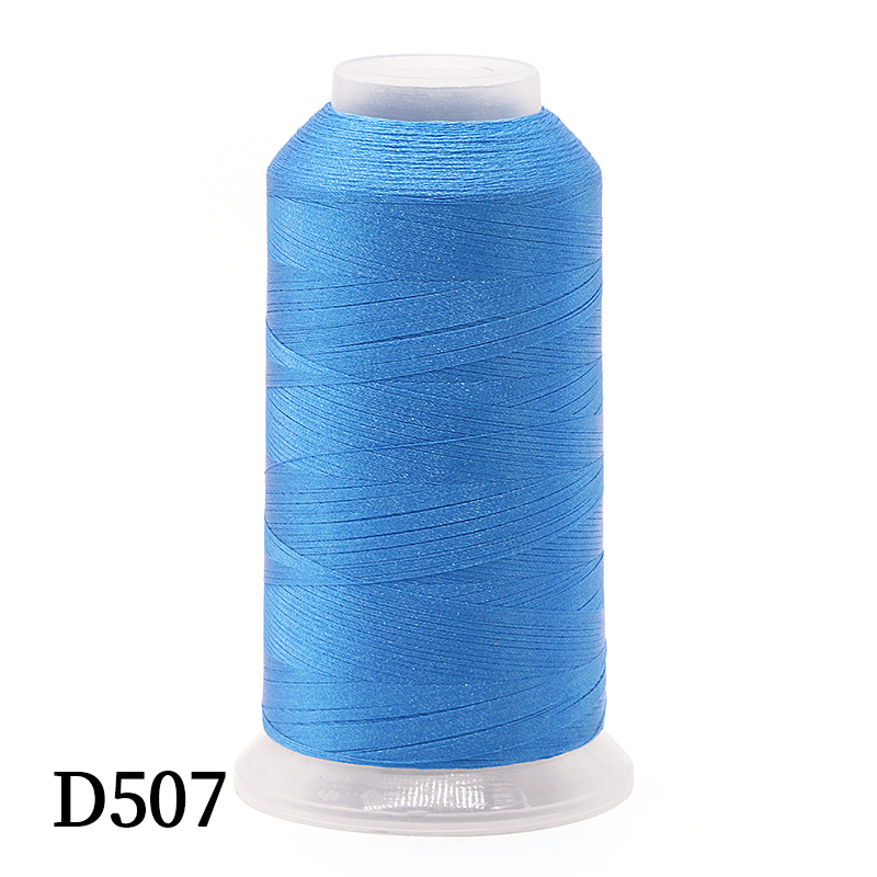 Viscose Embroidery Thread 120d/2 for Multi-Color Industrial Sewing Machines 5000 Yards