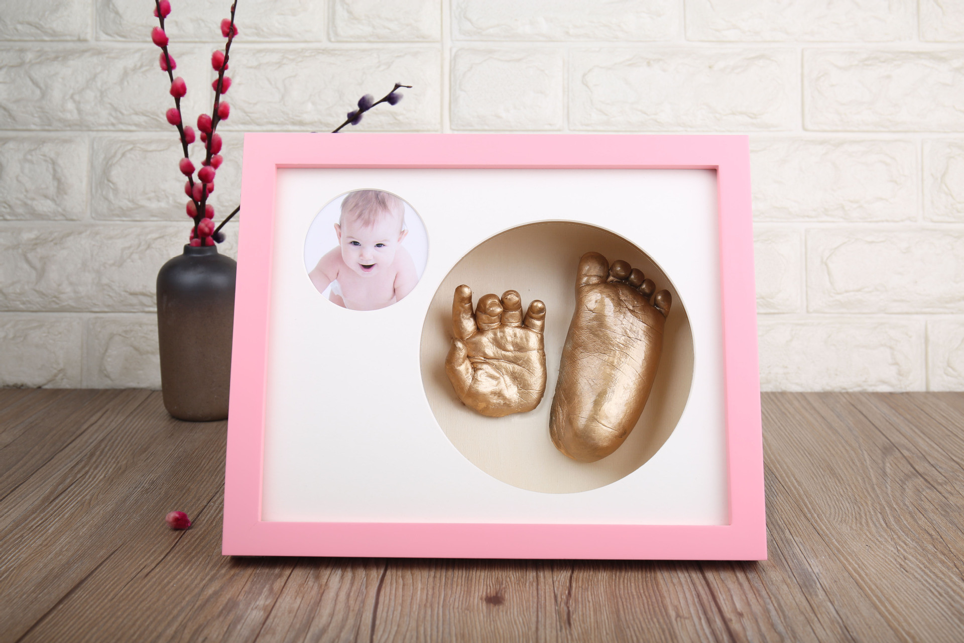 Muiti Color Baby 3D Baby Casting Kit Picture Frame For Newborn Infant