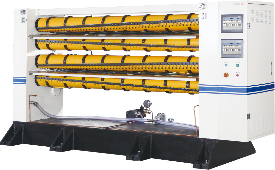High Speed NC Cutting Machine Helical Cross Cutter For Carton Box