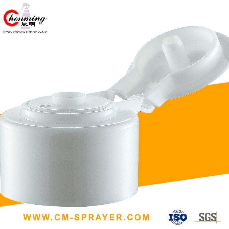 28mm Flip Top Cap White 28/410 24/410 Flip Top Closures Disk Plastic 400 Thread