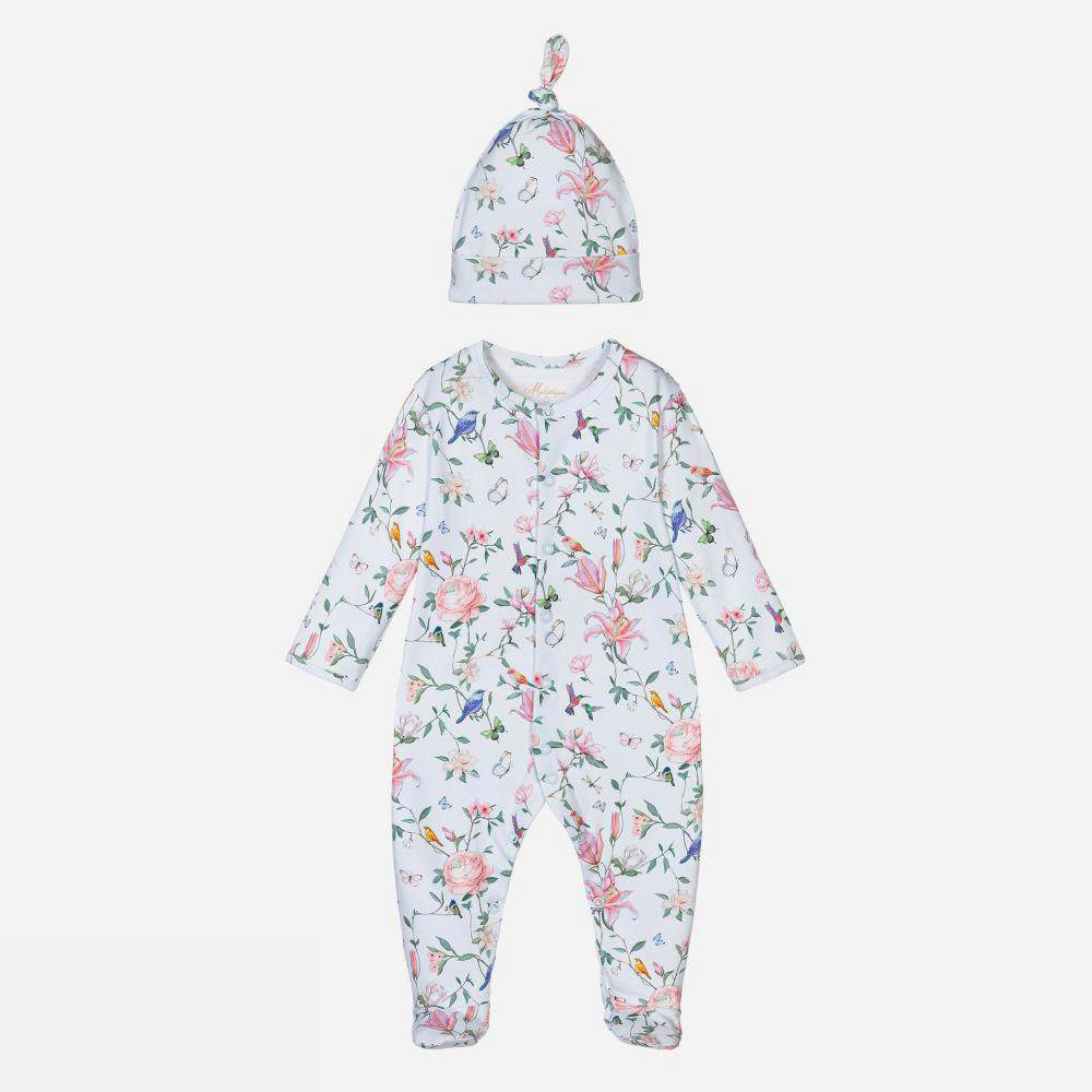 Newborn Jumpsuit Plain Autumn Long Sleeve Infant Clothing Bodysuit Cotton Baby Romper With Hat