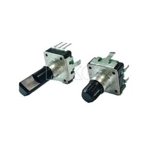 Quality Encoder Switch,push button 24 Pulse 12 Pulse Coding 360 ° Rotary Encoder,Incremental Encoder Switch,Coded Rotary switch for sale