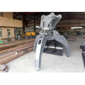 China Hydraulic Excavator Rotating Grapple 2400mm 360 degree anti wave on sale