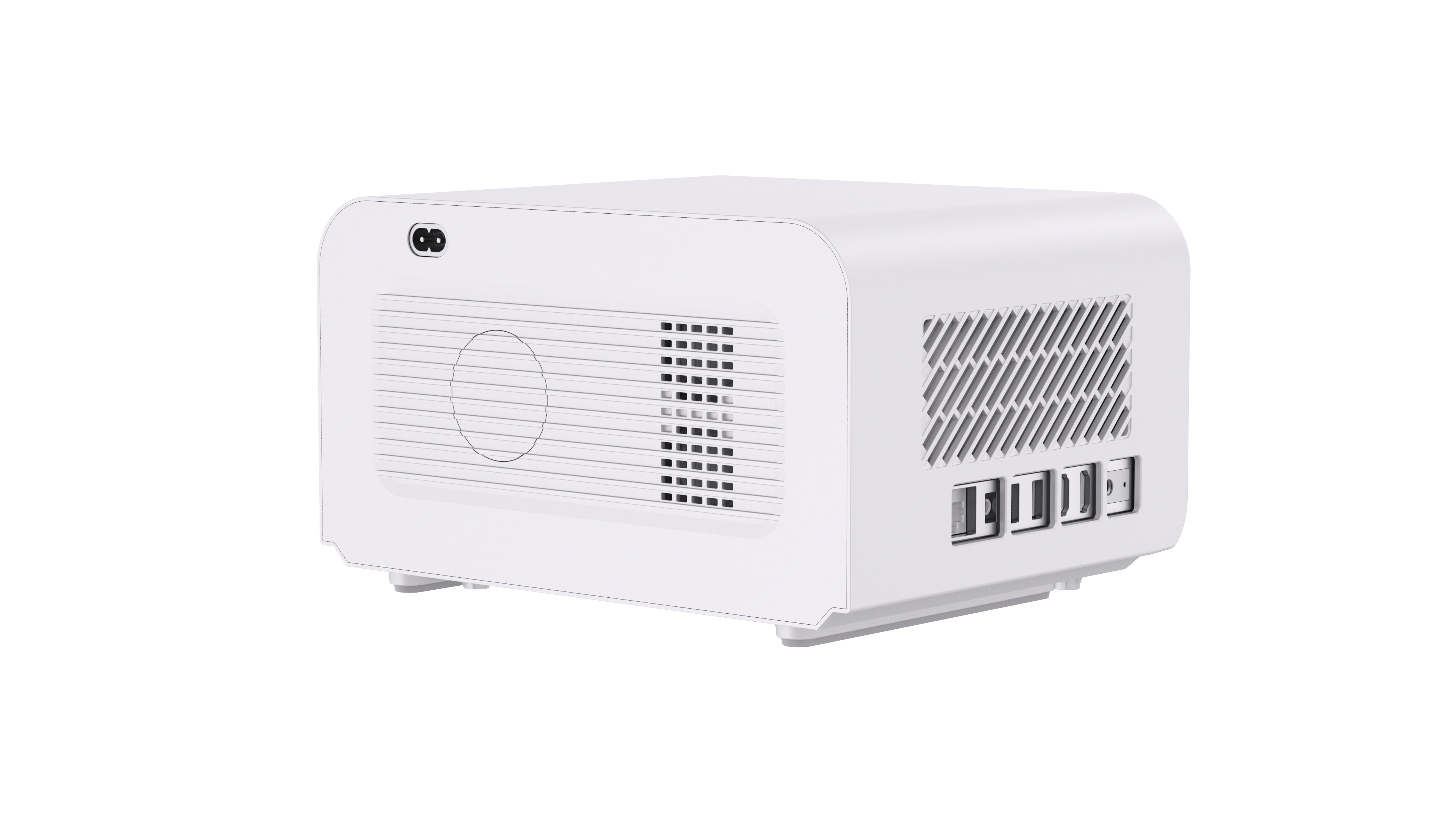 1080P C46 Projector High Brightness 1000-2000 Lumens For Hotels KTV Home Theaters Exclusive Private Model