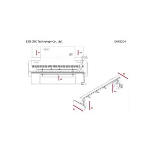 Quality Eko 10mm 7 Way Dies Attachment Delem Hydraulic Bending Brake for sale
