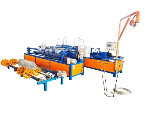 automatic chain link machine