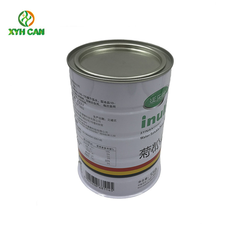 0.20mm Tinplate CMYK 4C Round Metal Tin Boxes FDA For Milk Powder