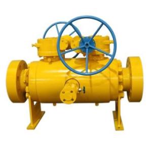 Quality Two Balls Trunnion Mounted Valve Chemical Injection Anti - Static Design for sale